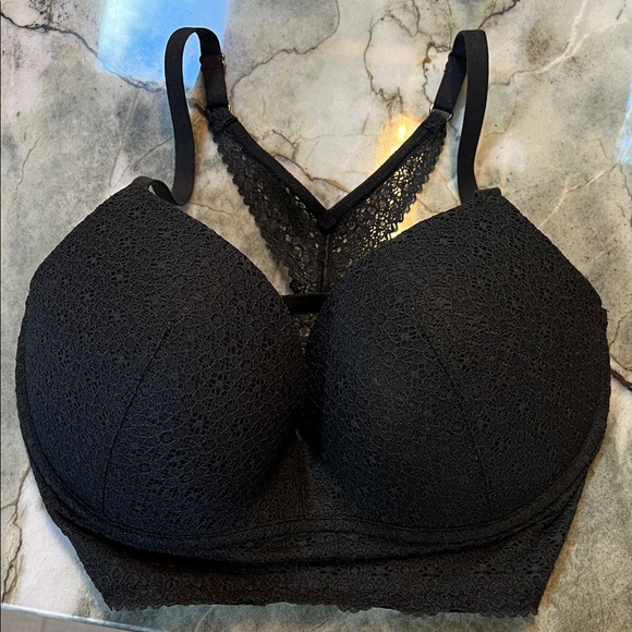 Victoria's Secret Lace and Floral Bra Collection - Gray, Cream, Pink, Black 34DD - Picture 7 of 7